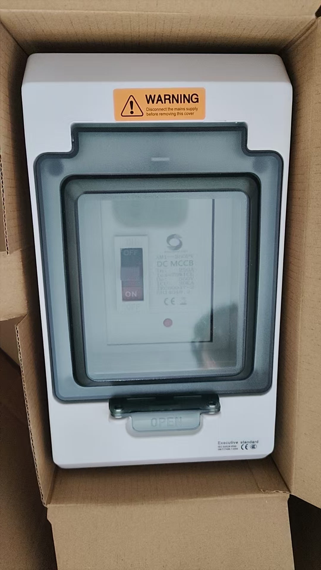 DIN rail IP65 Waterproof Outdoor Plastic Enclosure