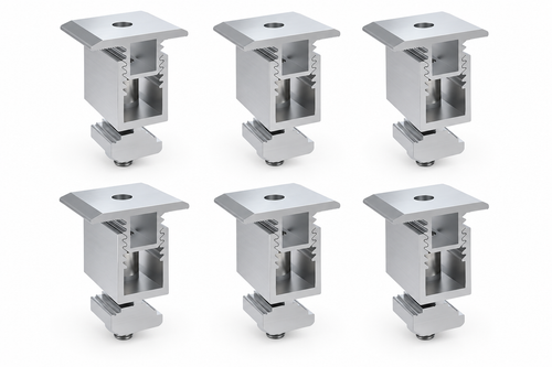 6 solar mid clamps