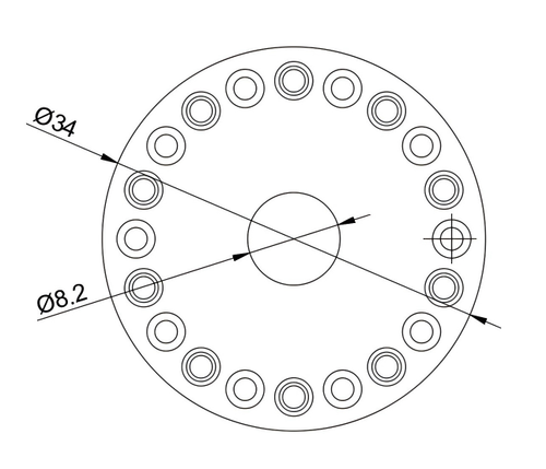 Grounding washer - 50 pcs