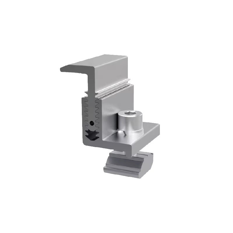 Solar panels end clamp adjustable - 4pcs