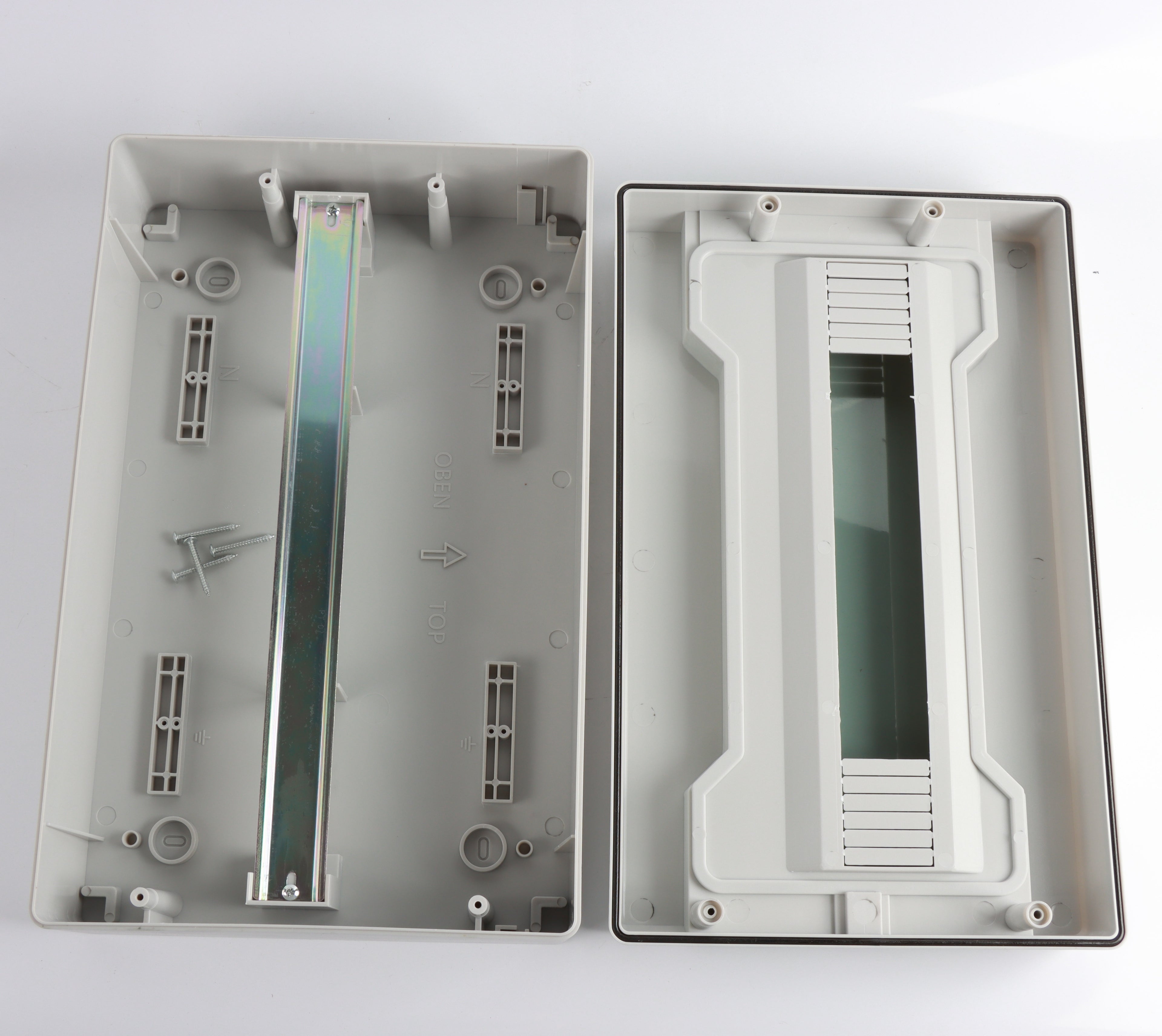 18 Ways DIN rail IP65 Waterproof Outdoor Plastic Enclosure