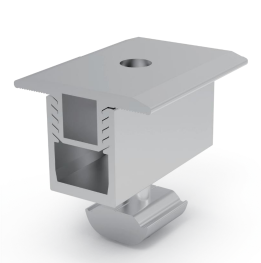 Adjustable solar panels mid clamp